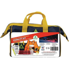 PRO-SAFE - Highway Safety Kits Type: Emergency Roadside Kit Number of Pieces: 14 - Apex Tool & Supply