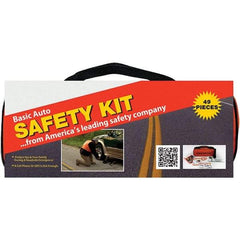 PRO-SAFE - Highway Safety Kits Type: Emergency Roadside Kit Number of Pieces: 49 - Apex Tool & Supply