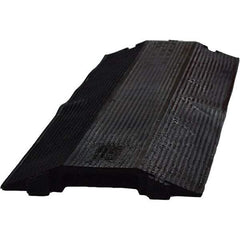 PRO-SAFE - 36" Long x 10-1/2" Wide x 1-1/2" High, Polyurethane Ramp Cable Guard - 8,850 Lb Load Limit - Apex Tool & Supply