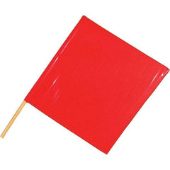 PRO-SAFE - Traffic Flags & Wind Socks Type: Flags Flag Height (Inch): 24 - Apex Tool & Supply