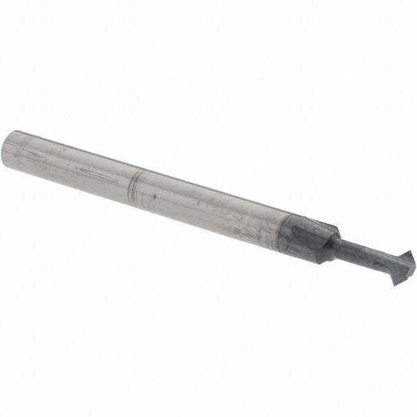 Accupro - ° 3mm Cut Diam, 0.059" Cut Width, 1/8" Shank, Solid Carbide Double-Angle Cutter - Apex Tool & Supply