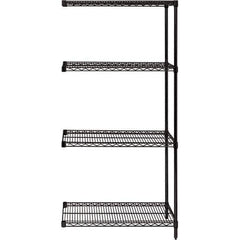 Quantum Storage - 60" Wide, 63 High, Open Shelving Accessory/Component - Use with #1630 Built-In Combination Lock - Apex Tool & Supply