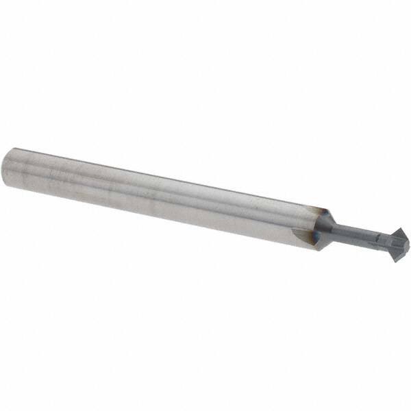 Accupro - 5/32° 5/32" Cut Diam, 0.078" Cut Width, 3/16" Shank, Solid Carbide Double-Angle Cutter - Apex Tool & Supply