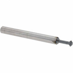 Accupro - 5/32° 5/32" Cut Diam, 0.078" Cut Width, 3/16" Shank, Solid Carbide Double-Angle Cutter - Apex Tool & Supply