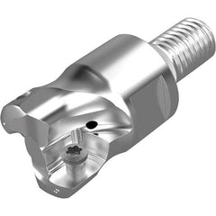 Seco - 12.4mm Cut Diam, 1.8mm Max Depth, M20 20mm Shank Diam, Modular Connection Indexable High-Feed End Mill - Screw Holding Method, LPKT09 Insert, R217.21 Toolholder, Through Coolant - Apex Tool & Supply