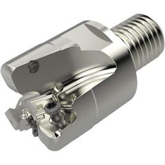 Seco - 1-1/2" Cut Diam, 7.5mm Max Depth of Cut, 40mm OAL, Indexable Square Shoulder End Mill - XN..0804.. Inserts, M20 Modular Connection, 90° Lead Angle, Through Coolant, Series R217.96 - Apex Tool & Supply