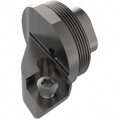 Seco - Right Hand Cut, Size GL25, CC09T3 Insert Compatiblity, Internal Modular Turning & Profiling Cutting Unit Head - 17mm Ctr to Cutting Edge, 20mm Head Length, Through Coolant, Series Steadyline ISO Turning - Apex Tool & Supply