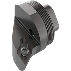 Seco - Right Hand Cut, Size GL25, DC0702 Insert Compatiblity, Internal Modular Turning & Profiling Cutting Unit Head - 17mm Ctr to Cutting Edge, 20mm Head Length, Through Coolant, Series Steadyline ISO Turning - Apex Tool & Supply