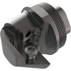 Seco - Right Hand Cut, Size GL25, DC11T3 Insert Compatiblity, Internal Modular Turning & Profiling Cutting Unit Head - 17mm Ctr to Cutting Edge, 12mm Head Length, Through Coolant, Series Steadyline ISO Turning - Apex Tool & Supply