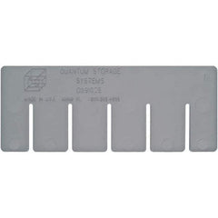 Quantum Storage - Bin Accessories Type: Bin Divider For Use With: DG91025 - Apex Tool & Supply