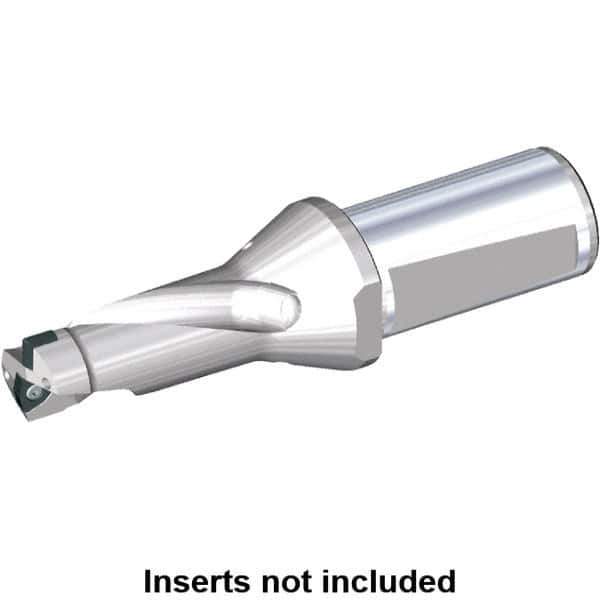 Kennametal - 70mm Max Drill Depth, 2xD, 35mm Diam, Indexable Insert Drill - 2 Inserts, 32mm Shank Diam, Whistle Notch Shank - Apex Tool & Supply
