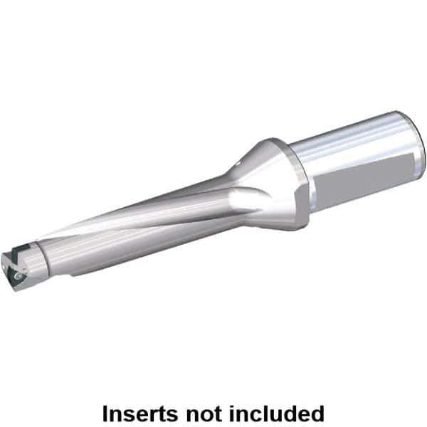 Kennametal - 150mm Max Drill Depth, 4xD, 38.5mm Diam, Indexable Insert Drill - 2 Inserts, 32mm Shank Diam, Whistle Notch Shank - Apex Tool & Supply