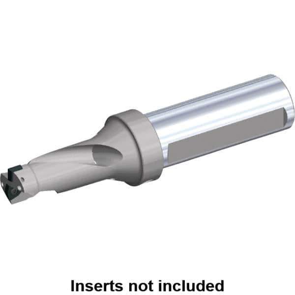 Kennametal - 4" Max Drill Depth, 2xD, 2.04" Diam, Indexable Insert Drill - 2 Inserts, 1-1/2" Shank Diam, Flange Shank - Apex Tool & Supply