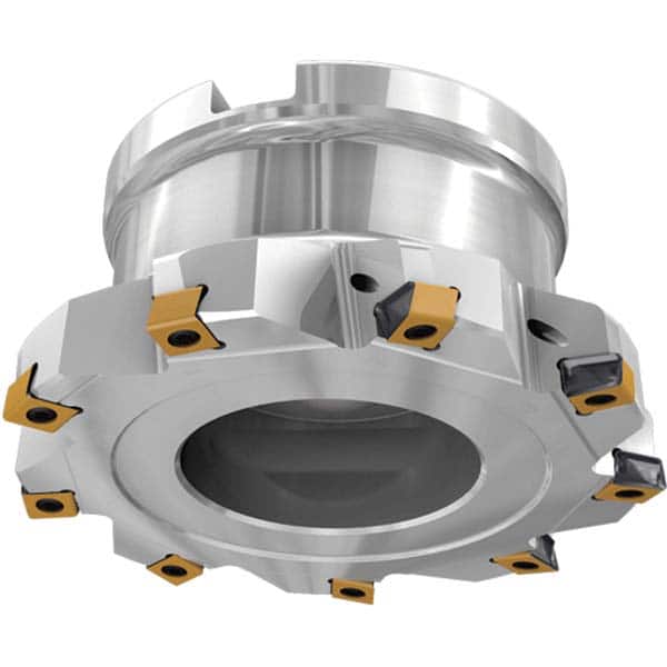 Iscar - Indexable Square-Shoulder Face Mills Cutting Diameter (mm): 152.40 Cutting Diameter (Decimal Inch): 6.0000 - Apex Tool & Supply