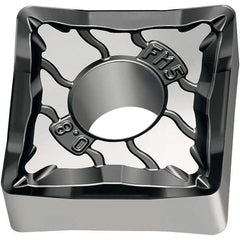 Walter - SNMG FM5 Grade WSM20S Turning Insert - TiAlN+Al2O3+(Al) Finish, 90° Square, 12.7mm Inscr Circle, 4.76mm Thick, 0.8mm Corner Radius - Apex Tool & Supply