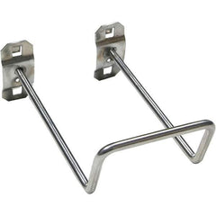 NMC - 5" Long Double Closed End Loop Pegboard Hook - 5" Projection, 80° Bend, Steel - Apex Tool & Supply