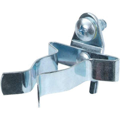 NMC - 2-1/8" Long Extended Spring Clip Pegboard Hook - 2-1/8" Projection, Steel - Apex Tool & Supply