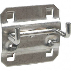 NMC - 2" Long Double Rod 90° End Bend Pegboard Hook - 2" Projection, 90° Bend, Stainless Steel - Apex Tool & Supply