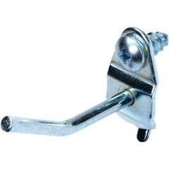 NMC - 1" Long Pegboard Hook - 1" Projection, 30° Bend, Steel - Apex Tool & Supply