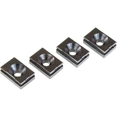 Air Vise Workholding - 2 Piece Vise Workholding Grapplers - Alloy Steel, 12.75mm Long, 1/4" High - Apex Tool & Supply