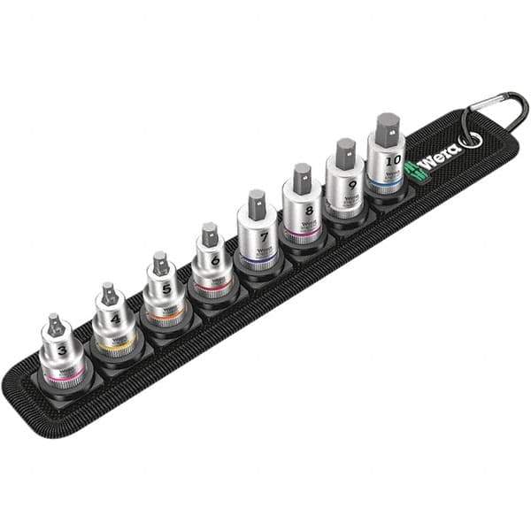 Wera - Hex & Torx Bit Socket Sets Type: Hex Bit Socket Set Drive Size: 3/8 - Apex Tool & Supply