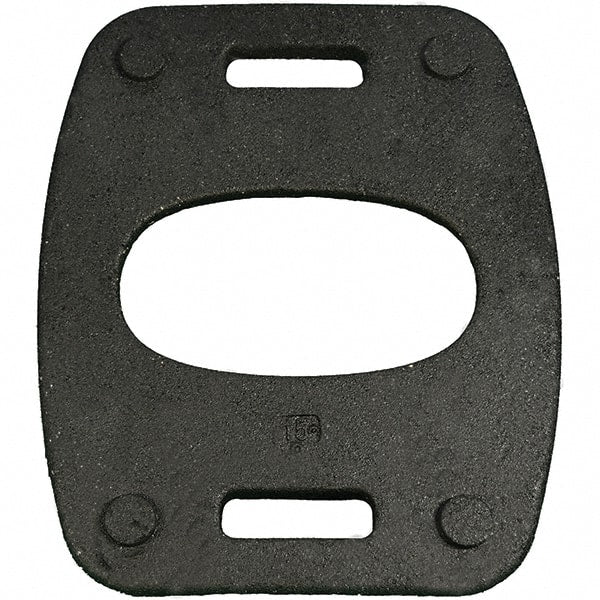 PRO-SAFE - 22" Wide x 1.3" High Recycled Rubber Vertical Panel Base - Apex Tool & Supply