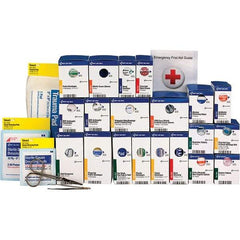 PRO-SAFE - 241 Piece, 50 Person, Smartcompliance Kit - 11" Wide x 17" Deep x 2-1/2" High, No Container Included - Refill Only - Apex Tool & Supply