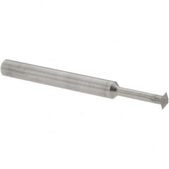 Accupro - 3/16° 3/16" Cut Diam, 0.055" Cut Width, 3/16" Shank, Solid Carbide Double-Angle Cutter - Apex Tool & Supply