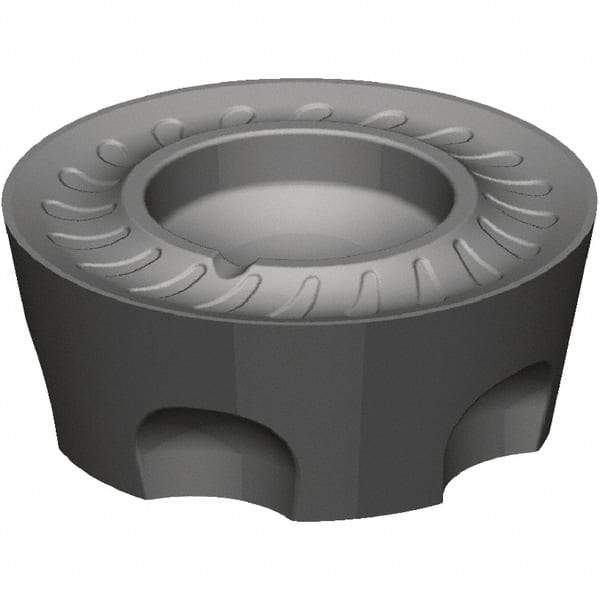 Kennametal - RPPT1204 GDX Grade KCSM40 Carbide Milling Insert - TiN Finish, 4.76mm Thick, 12mm Inscribed Circle - Apex Tool & Supply
