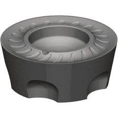 Kennametal - RPPT1204 GDX Grade KCSM40 Carbide Milling Insert - TiN Finish, 4.76mm Thick, 12mm Inscribed Circle - Apex Tool & Supply