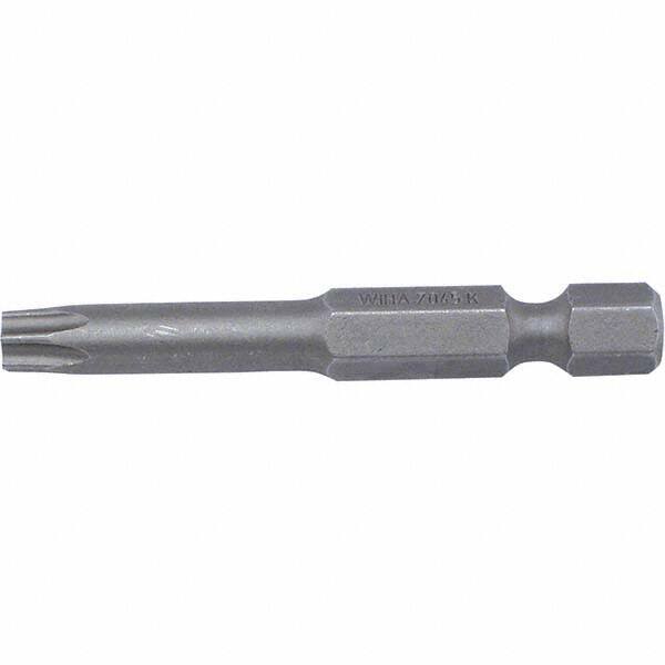 Wiha - T20 Power Bit - 1/4" Drive, 2" OAL - Apex Tool & Supply