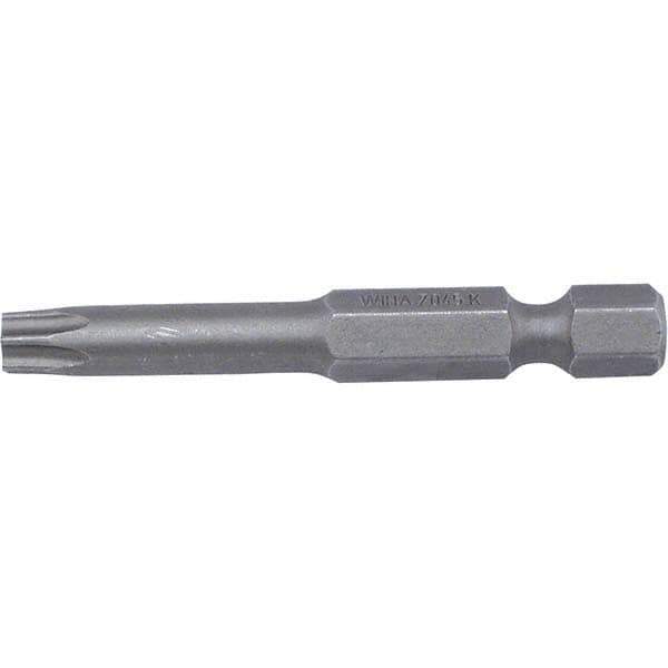 Wiha - T8 Power Bit - 1/4" Drive, 2" OAL - Apex Tool & Supply