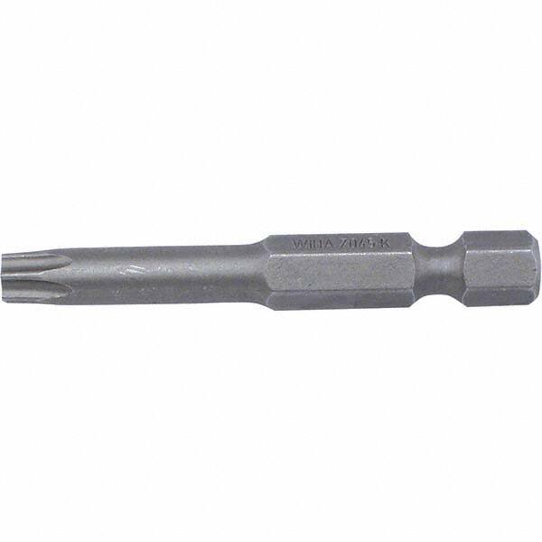 Wiha - T6 Power Bit - 1/4" Drive, 2" OAL - Apex Tool & Supply