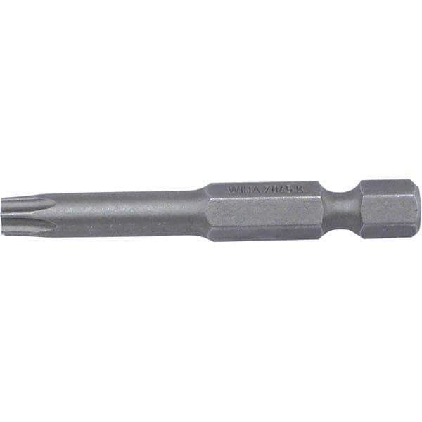 Wiha - T27 Power Bit - 1/4" Drive, 2" OAL - Apex Tool & Supply
