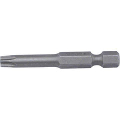 Wiha - T27 Power Bit - 1/4" Drive, 2" OAL - Apex Tool & Supply