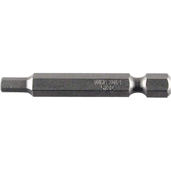 Wiha - 6mm Power Bit - 2-3/4" OAL - Apex Tool & Supply