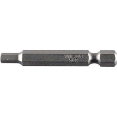 Wiha - 0.14" Power Bit - 1/4" Drive, 2" OAL - Apex Tool & Supply