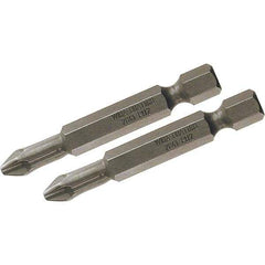 Wiha - #0 Power Bit - 1/4" Drive, 2" OAL - Apex Tool & Supply