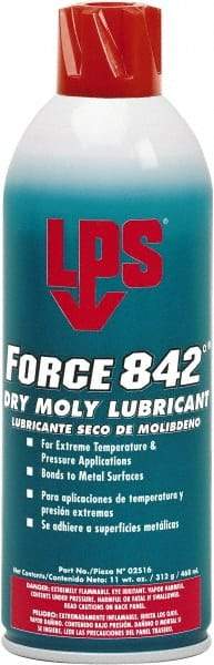 LPS - 11 oz Aerosol Dry Film with Moly Lubricant - Dark Gray, 0°F to 842°F - Apex Tool & Supply
