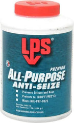 LPS - 1 Lb Can General Purpose Anti-Seize Lubricant - Molybdenum Disulfide, -65 to 1,800°F, Blue/Gray, Water Resistant - Apex Tool & Supply