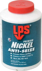 LPS - 1 Lb Can Extreme Temperature Anti-Seize Lubricant - Nickel, -65 to 2,600°F, Silver Gray, Water Resistant - Apex Tool & Supply