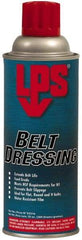 LPS - 10 Ounce Container Clear Aerosol, Belt and Conveyor Dressing - Food Grade, 352°F Max - Apex Tool & Supply