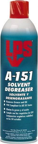 LPS - 20 oz Aerosol Cleaner/Degreaser - Aerosol, Unscented - Apex Tool & Supply