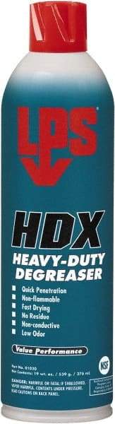 LPS - 20 oz Aerosol Cleaner/Degreaser - Aerosol, Unscented - Apex Tool & Supply