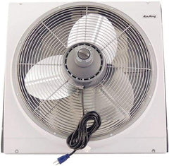 Air King - 20" Blade, 3,560 Max CFM, Window Fan - 1.8/3.2 Amps, 110 Volts, 3 Speed - Apex Tool & Supply
