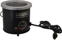 WAAGE - 1 Qt, 3-1/2" Deep, 150 to 450°F, Dip Coat Pot - 5" ID, 230 Volts, 600 Watts - Apex Tool & Supply