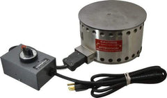 WAAGE - 5" High, 115 Volt Hot Plate - 100 to 1000°F, 1 Burner, 1250 Watt, 8" Diam, 11 Amps - Apex Tool & Supply