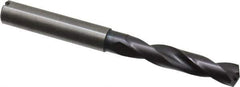 Guhring - 7.2mm 140° Spiral Flute Solid Carbide Screw Machine Drill Bit - FIREX Finish, Right Hand Cut, 41mm Flute Length, 79mm OAL, SU Point, Straight Shank, Through Coolant - Apex Tool & Supply