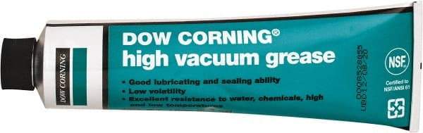 Dow Corning - 5.3 oz Tube Silicone General Purpose Grease - Translucent White/Gray, NLGIG 2, - Apex Tool & Supply