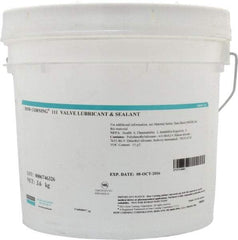 Dow Corning - 8 Lb Can Silicone/Moly Lubricant - White/Light Gray, -40°F to 392°F, Food Grade - Apex Tool & Supply